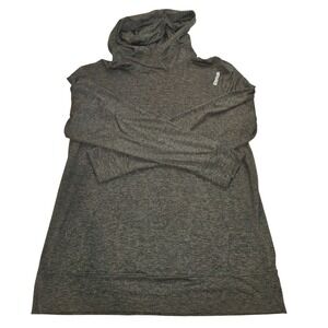 Reebok Men's Long Sleeve Hoodie Top Green Active‎ Wear SZ L